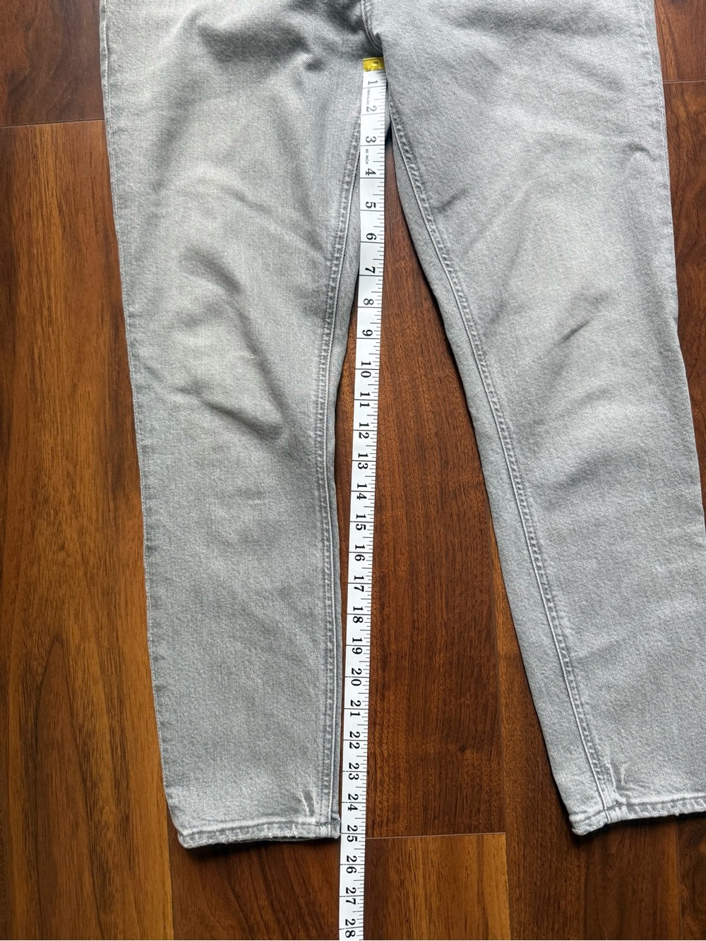 AGOLDE Nico High-Rise Slim Denim Jeans in Gray / Size 29 - Picture 10 of 10